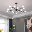Nordic branch chandelier for minimalist indoor lighting