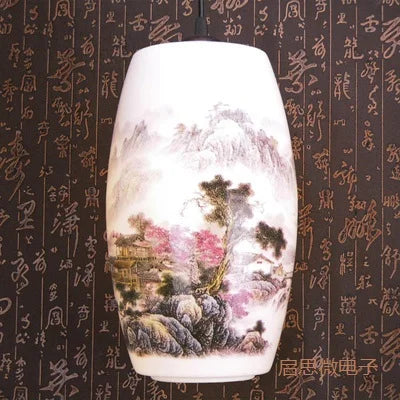 Suspension chinoise en céramique - vue 22 sur 30