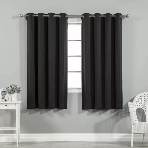 Rideau court occultant moderne pour cuisine chambre salon