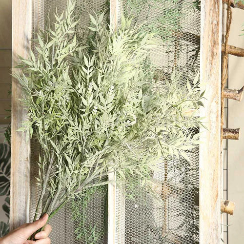 feuilles de fleurs artificielles pour décoration de Noël - vue 4 sur 7