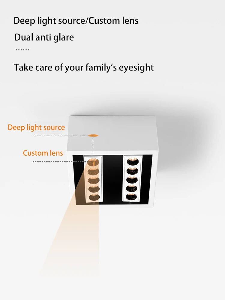 led spots monté en surface angle réglable pour éclairage intérieur - vue 5 sur 7
