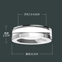 plafonnier led en cristal spot intégré luminaires