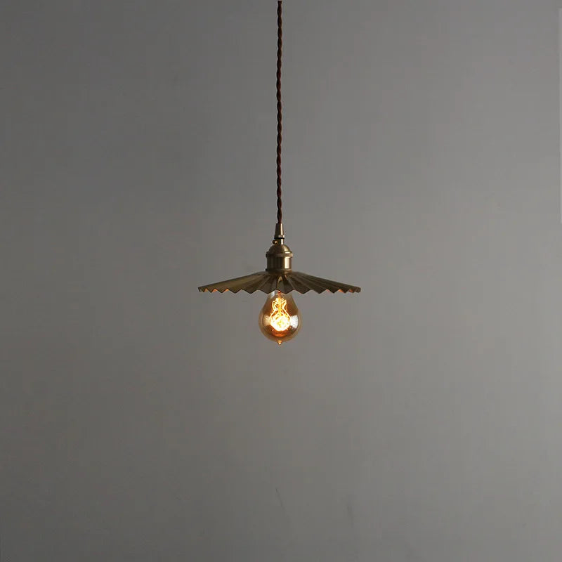 suspension design japonaise en laiton pour intérieur moderne - vue 6 sur 7