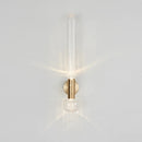 applique murale moderne en cristal et verre design nordique