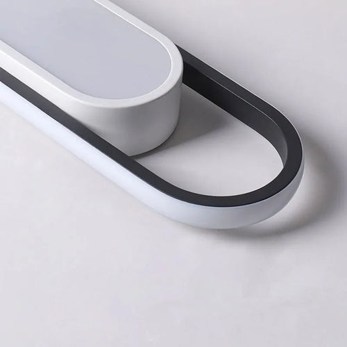 Plafonnier rectangulaire simple plafond moderne à LED - vue 5 sur 9