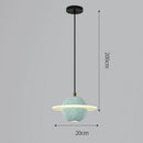 suspension en résine planet pour décoration intérieure moderne