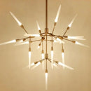 Minimalist floral design LED pendant chandelier