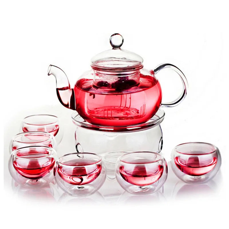 Service a the verre double paroi infuseur 800ml - vue 2 sur 7