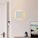Applique murale LED lampe avec interrupteur tactile chambre chevet intérieur escalier luminaire carré et rectangle lumière 10W 12W 13W wandlamp