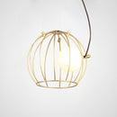 Suspension design avec abat-jour métallique ajouré Ohio