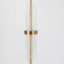 lampadaire moderne en verre pour un éclairage intérieur élégant