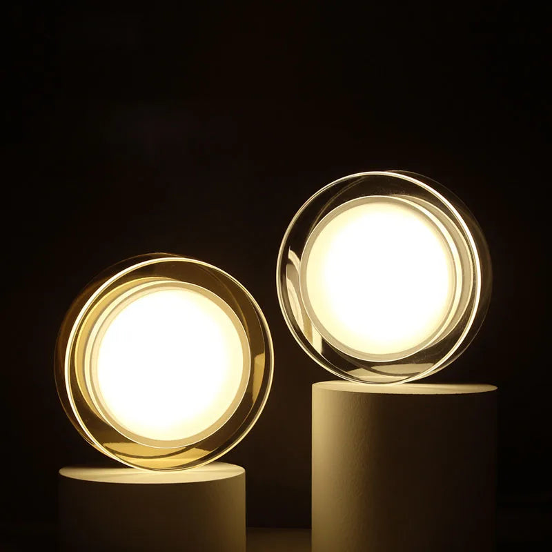 Spot lumineux LED encastrable en cristal pour le plafond - vue 6 sur 6
