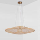 suspension en bambou style chinois moderne pour restaurants et cuisines