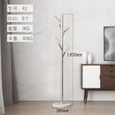 Stainless Steel Simple Modern Coat Rack, Nordic Light Luxury Hanger, Floor-Standing Bedroom Marble Hanger