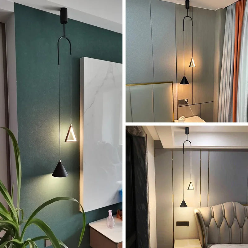 lustre moderne minimaliste design luxe pour intérieur élégant - vue 4 sur 8