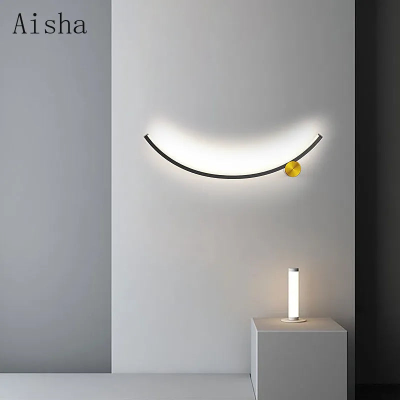 applique murale led moderne pour décoration intérieure créative - vue 6 sur 9