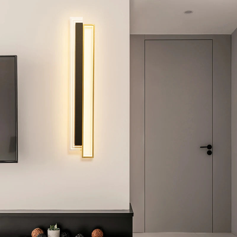 applique murale led moderne pour éclairage intérieur élégant - vue 3 sur 16