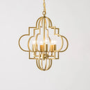 lustre campagnard américain or décoration créative nouvelle collection