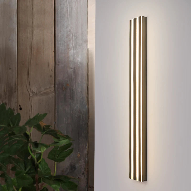 applique murale de luxe imperméable à longues bandes décorative d'ambiance - vue 7 sur 14