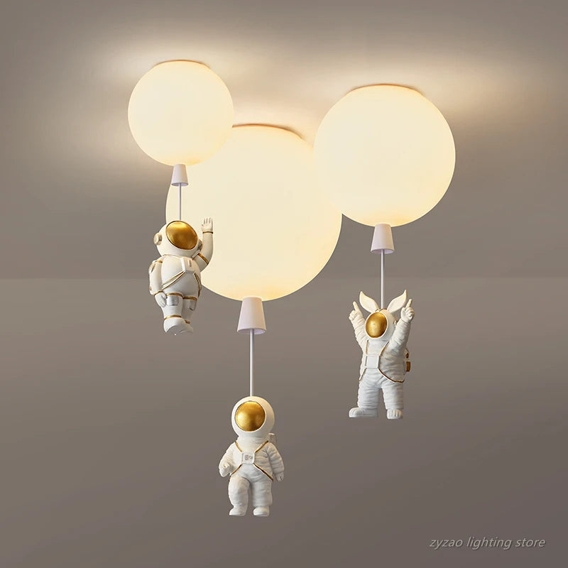 suspension nordique décorative pour chambre d'enfant design ludique - vue 3 sur 22