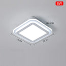 plafonnier nordique moderne à leds acrylique pour décoration intérieure