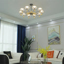 Nordic luxury jellyfish LED chandelier modern minimalist lighting