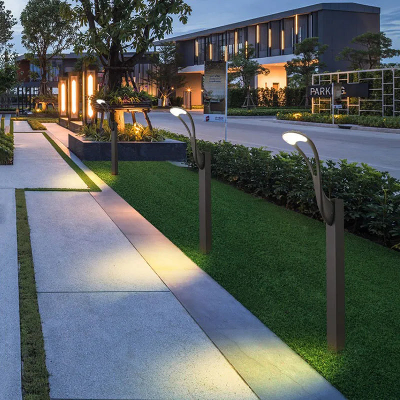 lampadaire imperméable pour jardin parc et extérieur - vue 6 sur 7