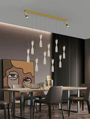 lustre de luxe moderne nordique étoile design led créatif