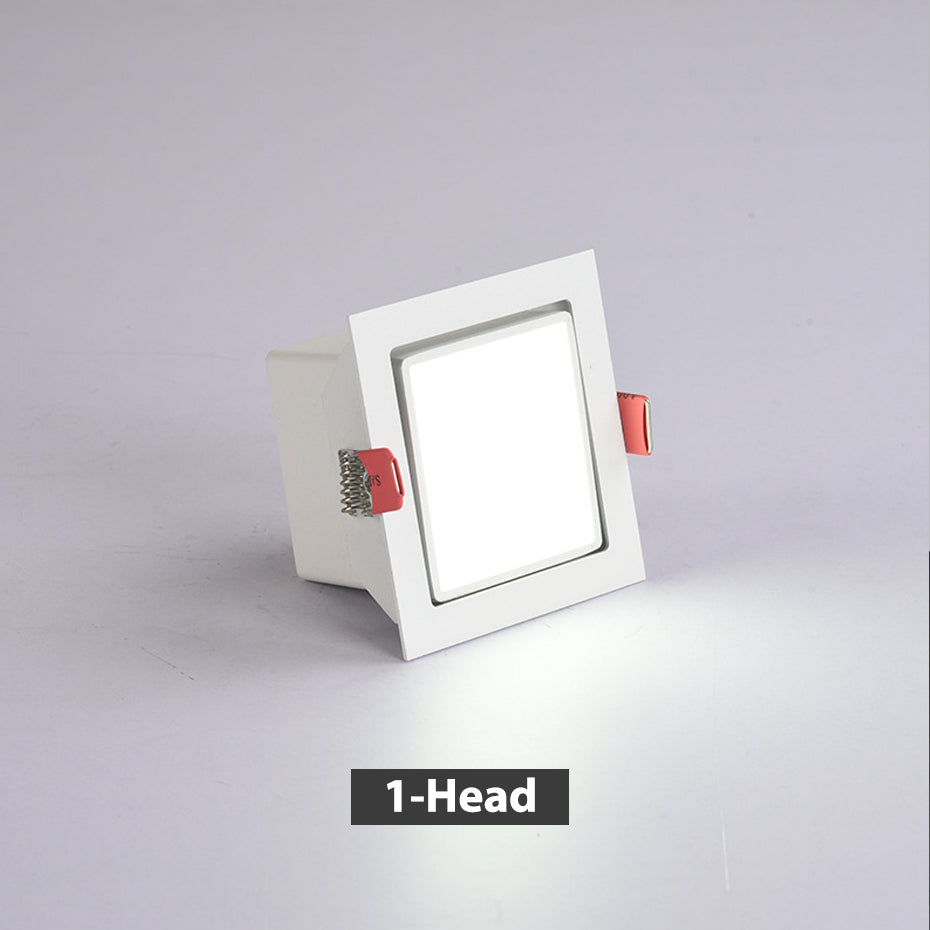 Spot LED encastrable carré 7W Colombe - vue 8 sur 9