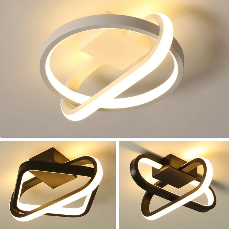 Suspension LED moderne chaud/froid décoration éclairage