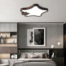 Minimalist star wooden decorative ceiling light