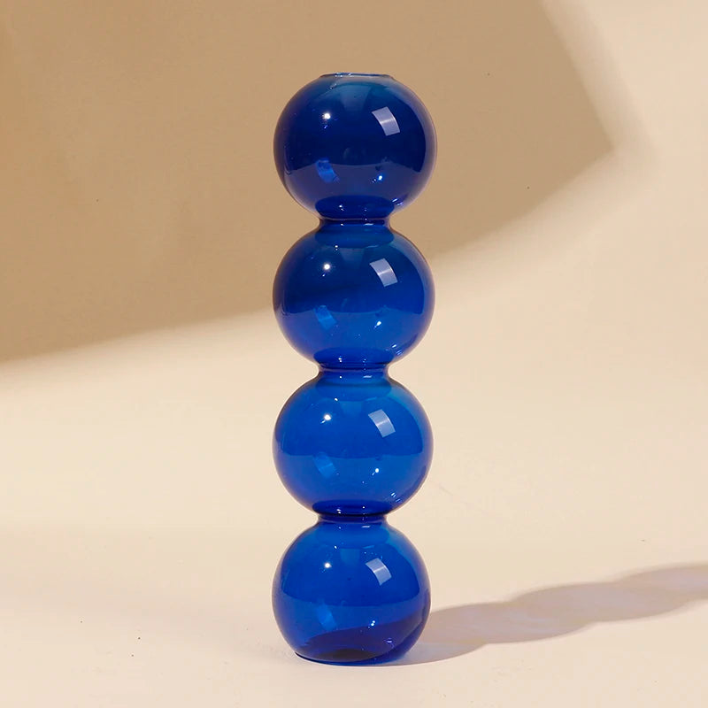 bougeoirs en verre pour décoration romantique et fêtes - vue 12 sur 14