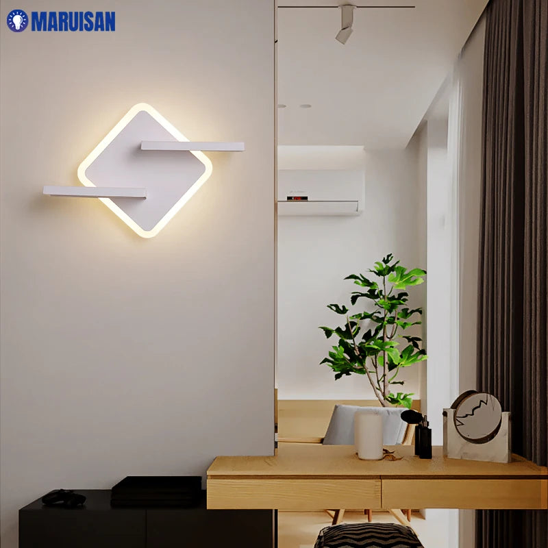 applique murale led moderne pour intérieur maison hôtel - vue 4 sur 12