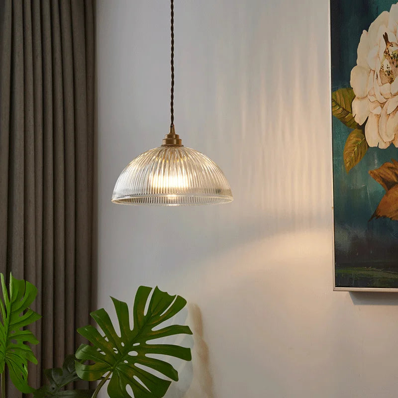 lustre nordique en verre pour restaurant et boutique bar - vue 5 sur 7