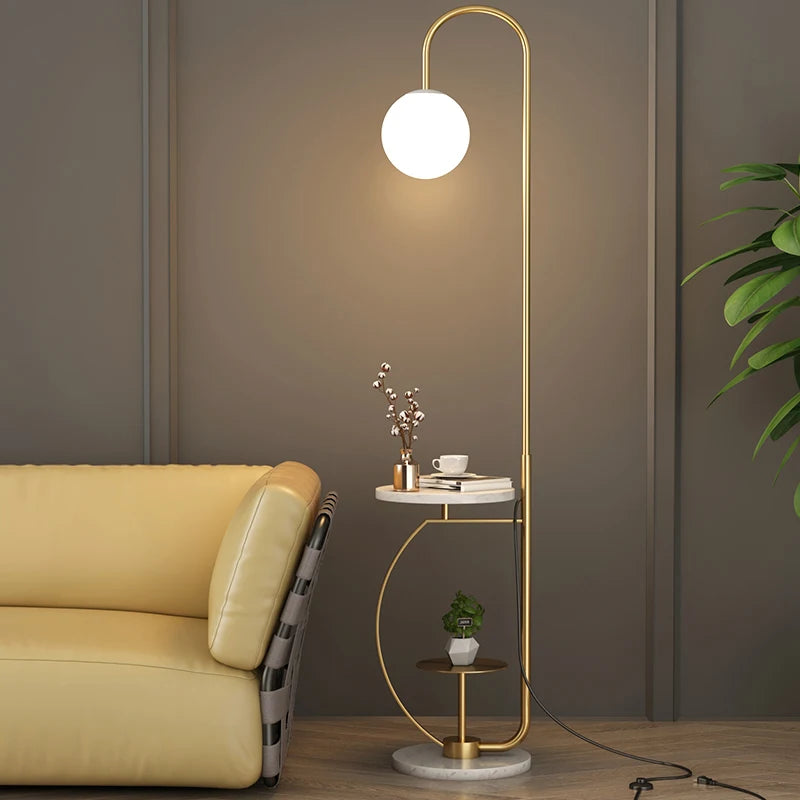 Lampadaire Led minimaliste moderne - vue 4 sur 14
