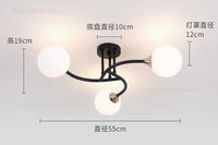 plafonniers modernes simples décoration nordique luminaire créatif