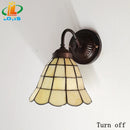 Minimalist Nordic handmade glass wall light