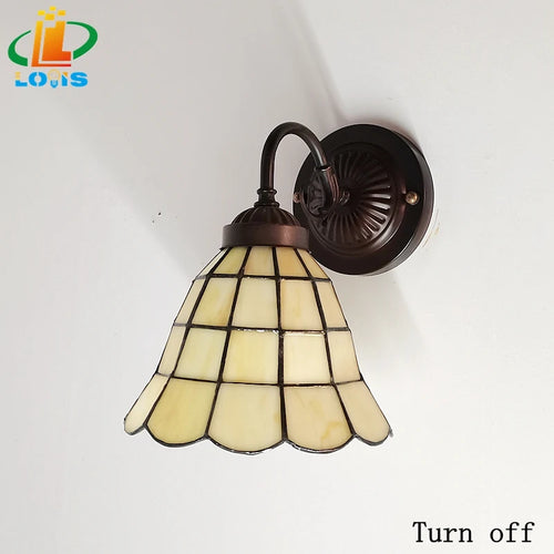 Minimalist Nordic handmade glass wall light - vue 7 sur 6