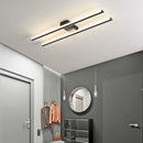 Modern decorative minimalistic double tube chandelier