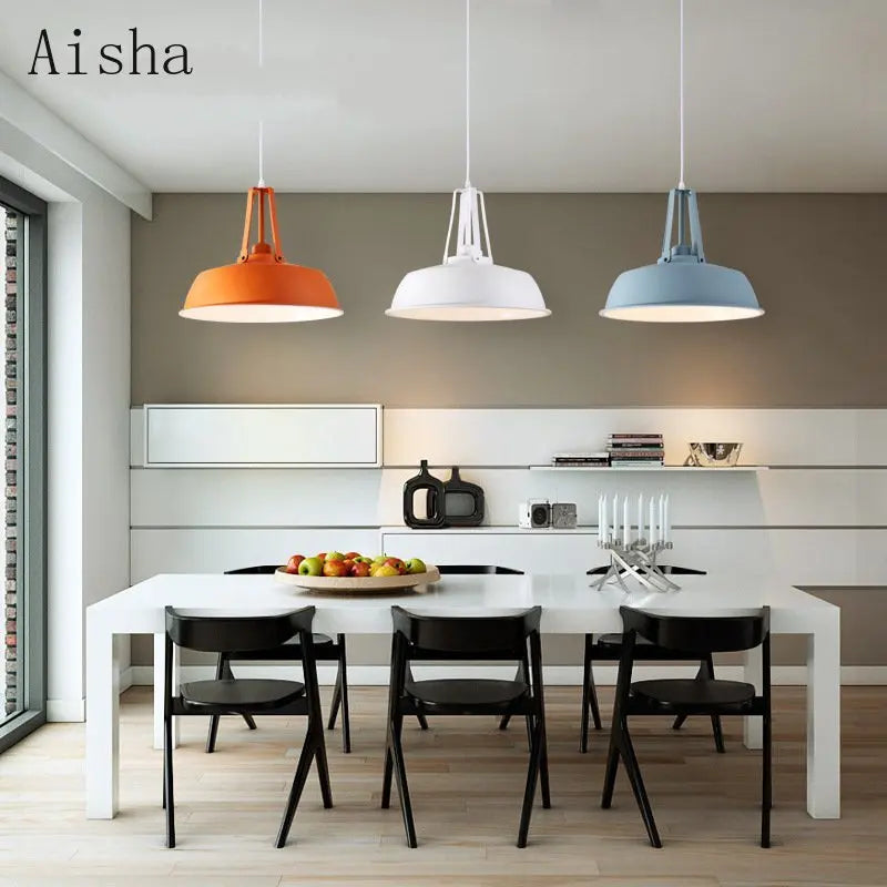 lustre nordique en aluminium pour un style créatif et élégant - vue 5 sur 13