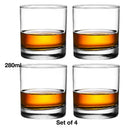 Lot 4 verres whisky old fashioned style classique