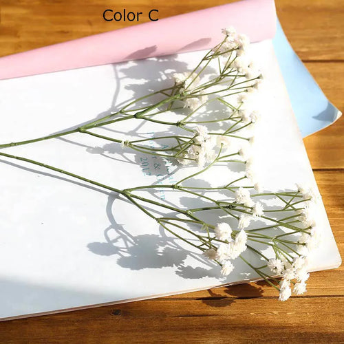 90 têtes de fleurs artificielles pour décorations variées et bricolage - vue 7 sur 12