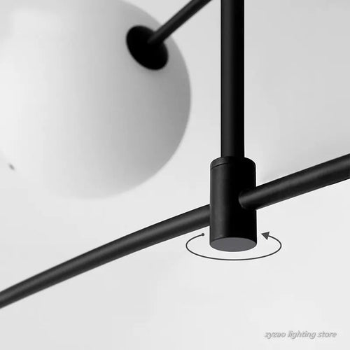 Minimalist Nordic designer pendant light for creative decor - vue 5 sur 7