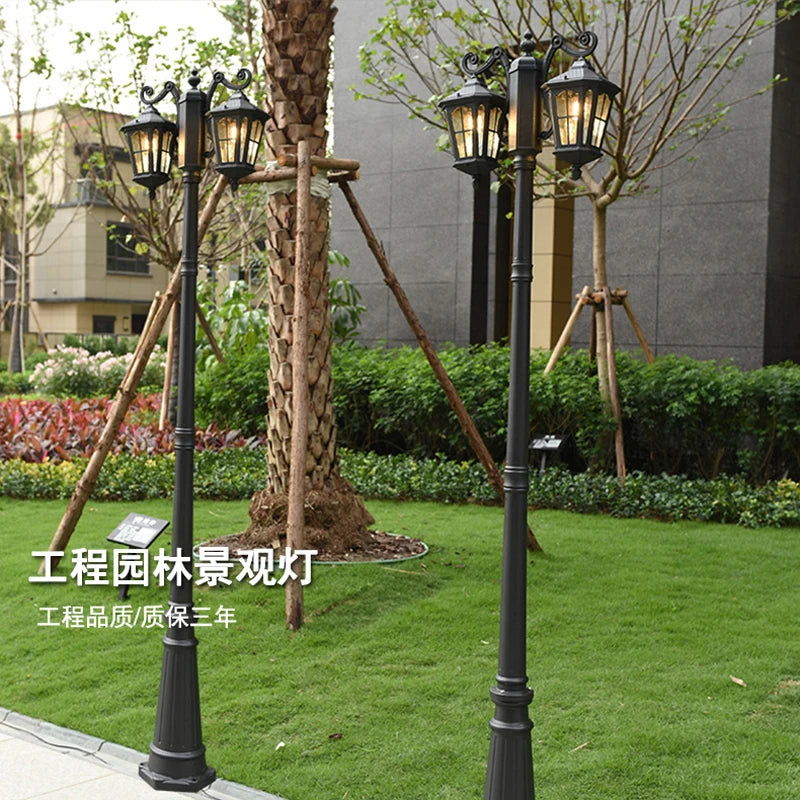 Waterproof outdoor lighting for garden, park and pathway - vue 3 sur 7