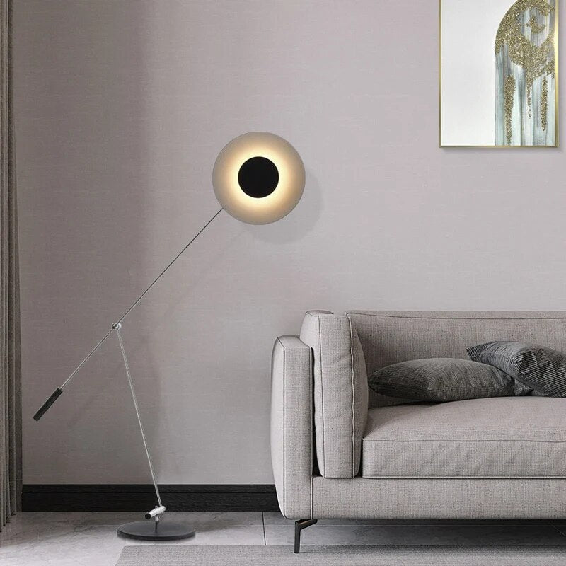 Lampadaire Post-moderne en métal pour salon