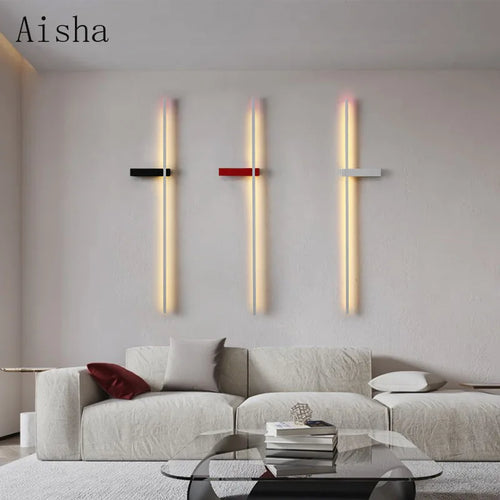 Minimalist nordic creative iron decorative wall light - vue 3 sur 15