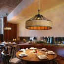 Vintage industrial rope kitchen pendant light