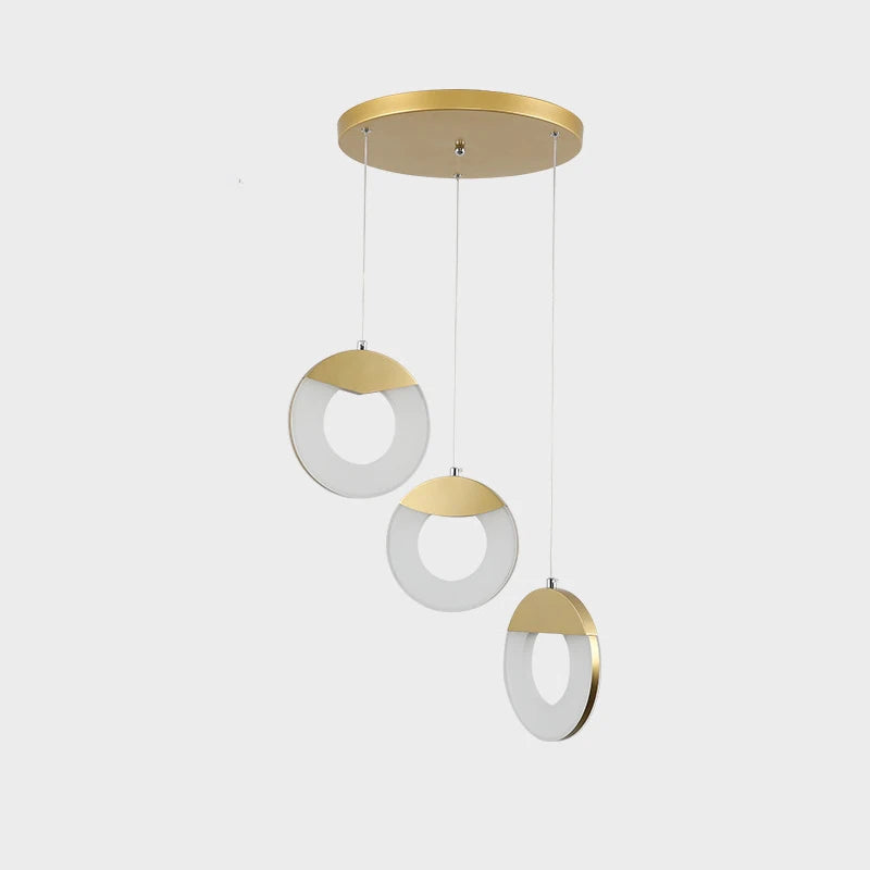 Suspension nordique moderne led pour cuisine restaurant bar - vue 4 sur 8