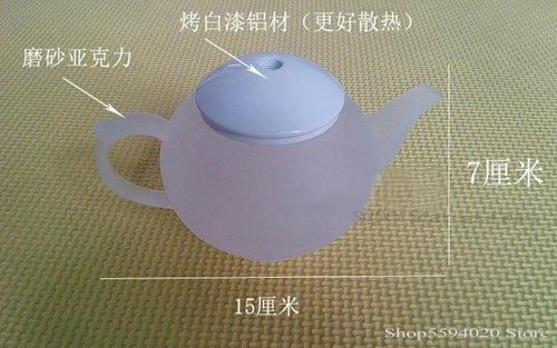 lustre créatif en forme de théière design moderne suspendu