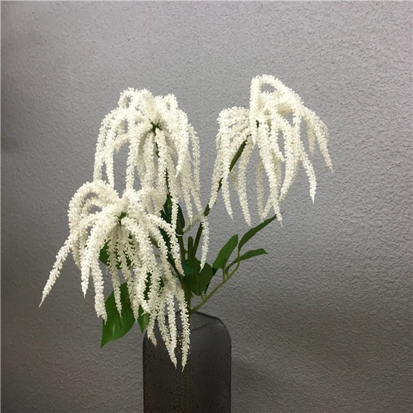 branche astilbe artificielle touché réel pour décoration mariage et couronne - vue 6 sur 8